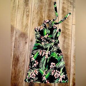 Tommy Bahama floral wrap dress Size XS
